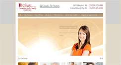 Desktop Screenshot of dentist-fortwayne.com
